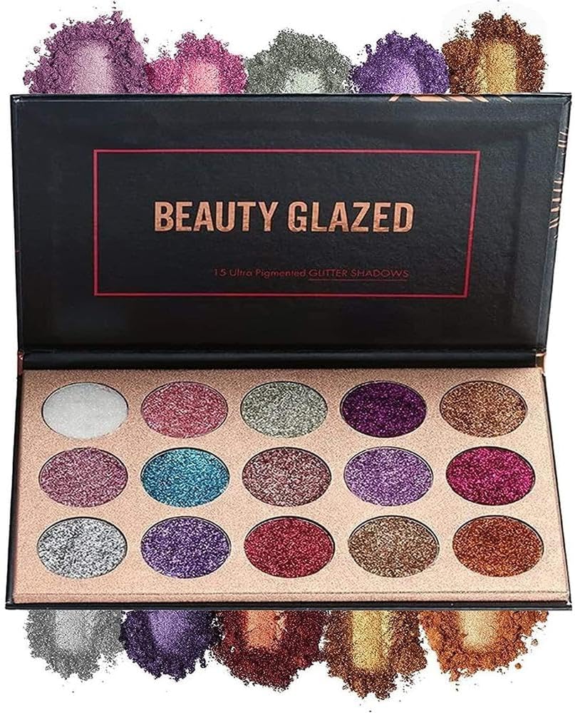 Beauty Glazed Oogschaduwpalet met 15 kleuren, waterdicht