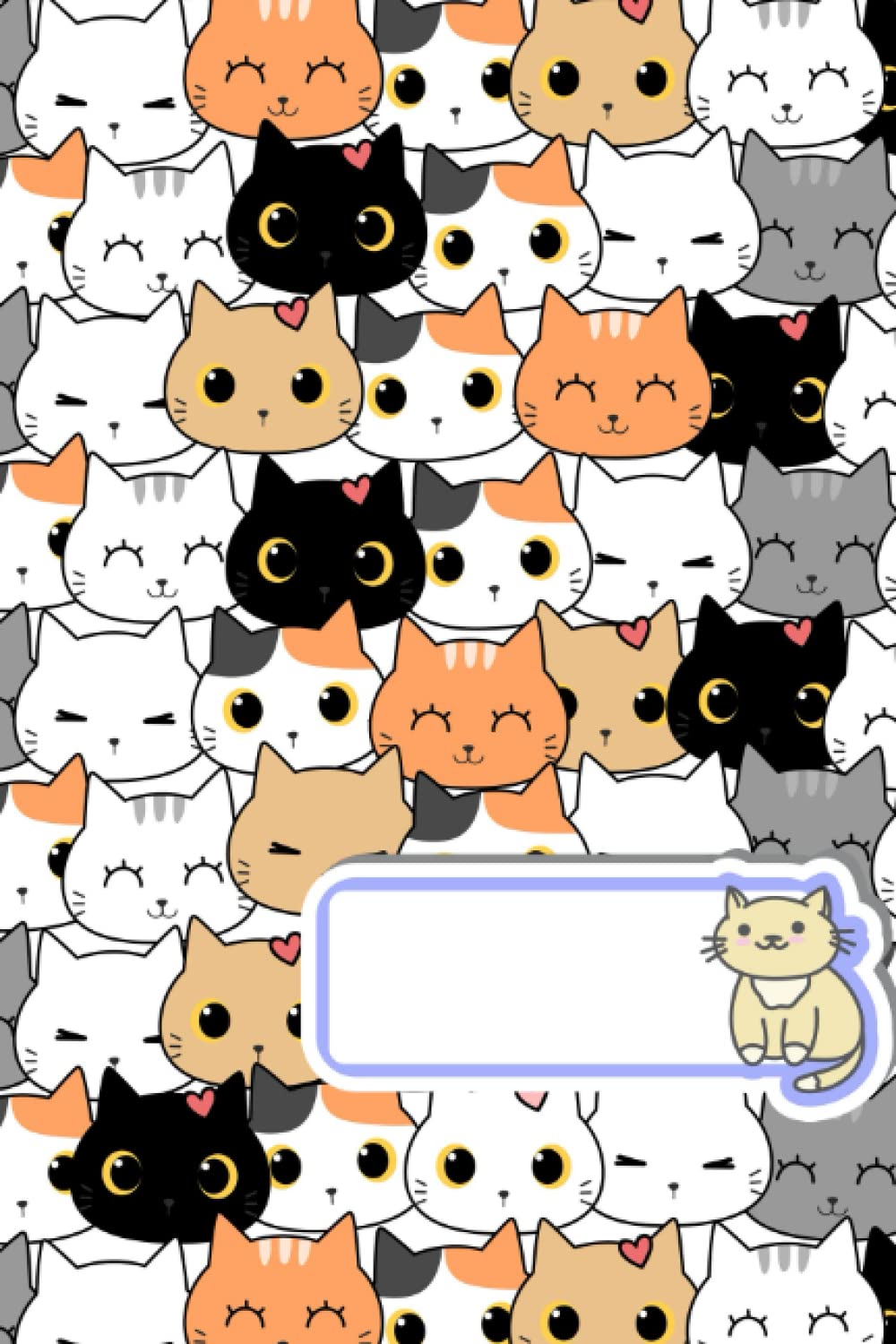 Notebook cats : carnet de notes à motifs chats pour vos écrits quotidiens