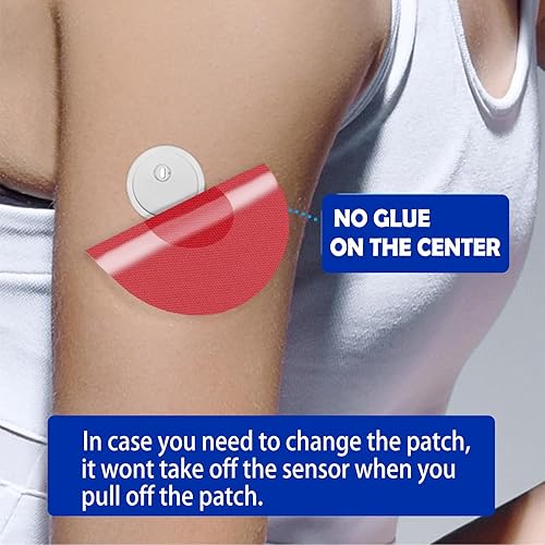 Miniatura 15 de HONYOU Paquete de 25 cubiertas de sensor Libre, impermeables, sin látex, parches para sensor libre 1/2/3 Plus, parches flexibles, sin pegamento