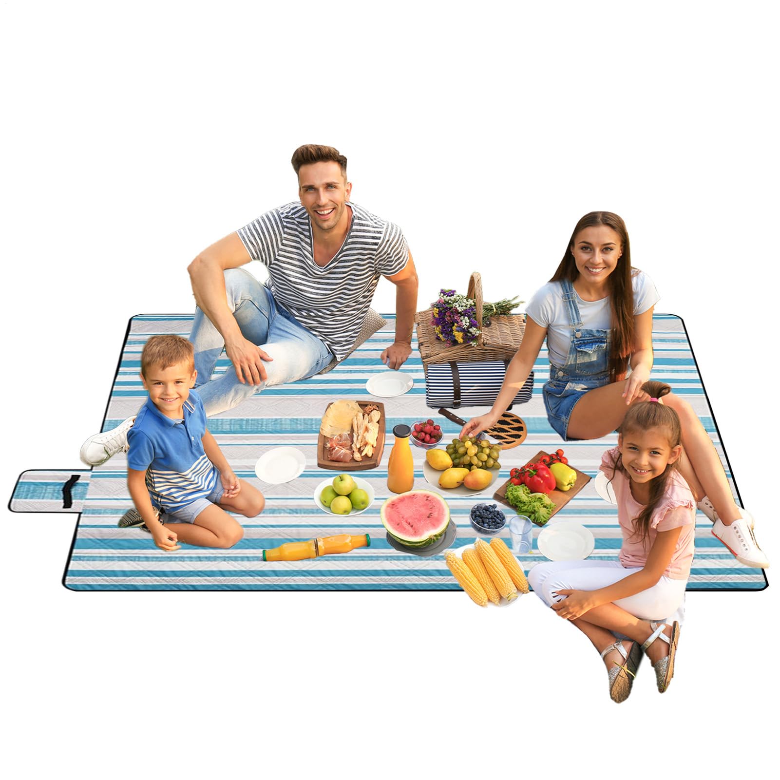Couverture d'extérieur imperméable 150x200cm pliable pour pique-nique