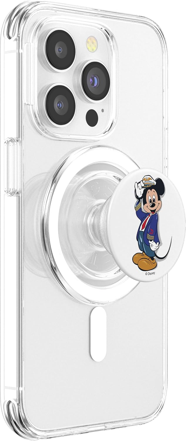 Disney Mickey Mouse One : Walt’s Plane - Pilot Mickey Mouse PopSockets MagSafe PopGrip for iPhone