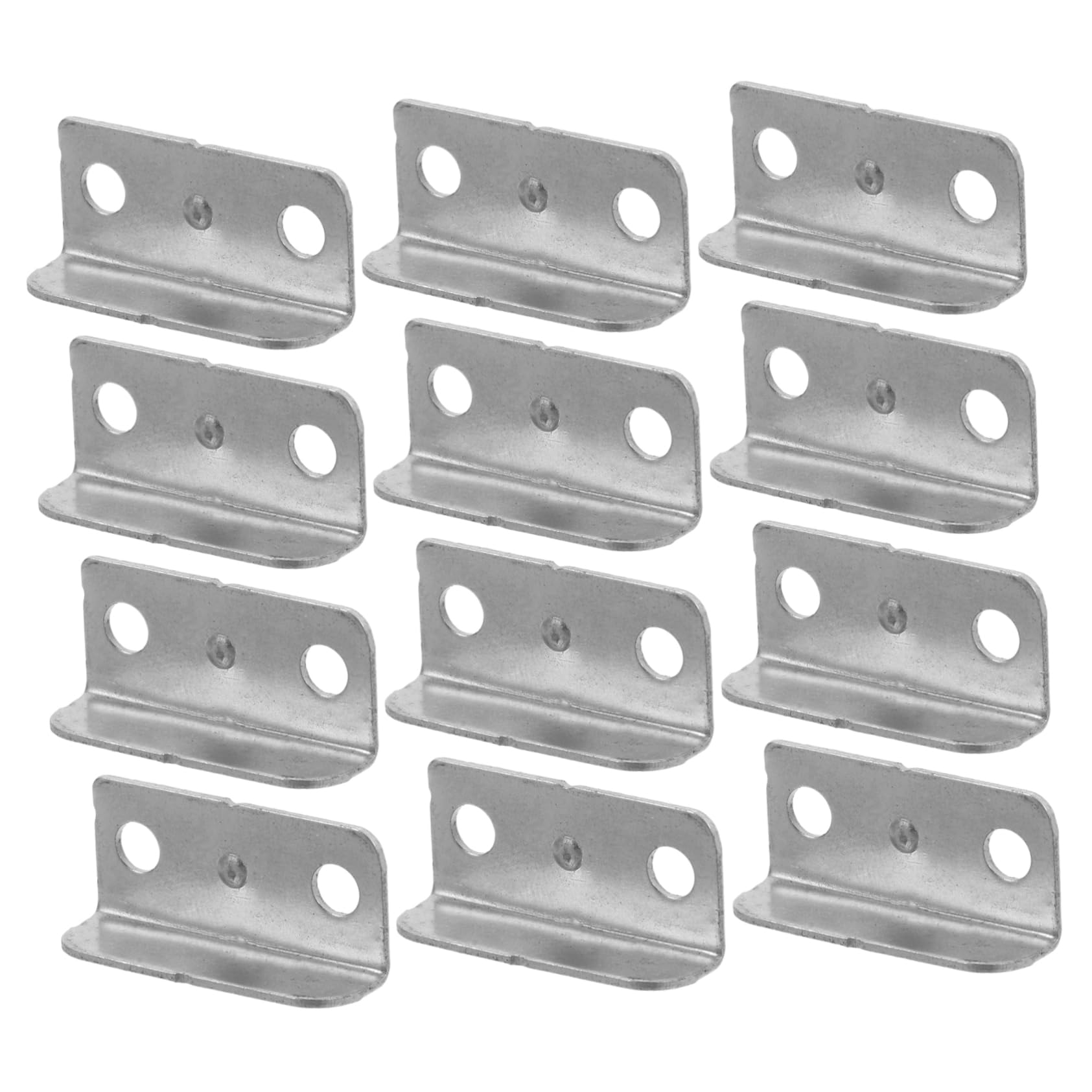 MUCKLILY Cabinet Drawer Lock Plate Set 20pcs Metal Right Angle Lock Home Office Furniture Security