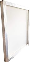 Vista 2 de Pantallas de impresión de pantalla de seda de aluminio 20 x 24 pulgadas Frame-110 malla blanca (2 PCS)