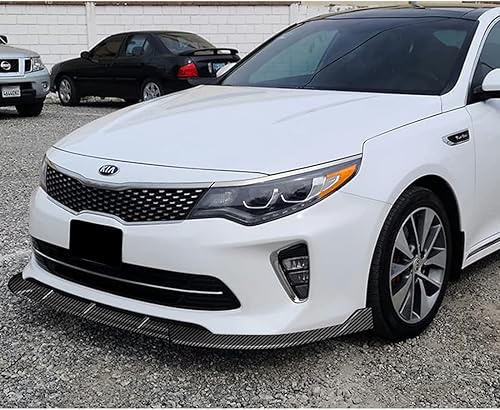 Miniatura 5 de Borde de parachoques delantero compatible con modelos Kia Optima SXSXLS 2016-2018, alerón de parachoques delantero, kit de cuerpo de barbilla de