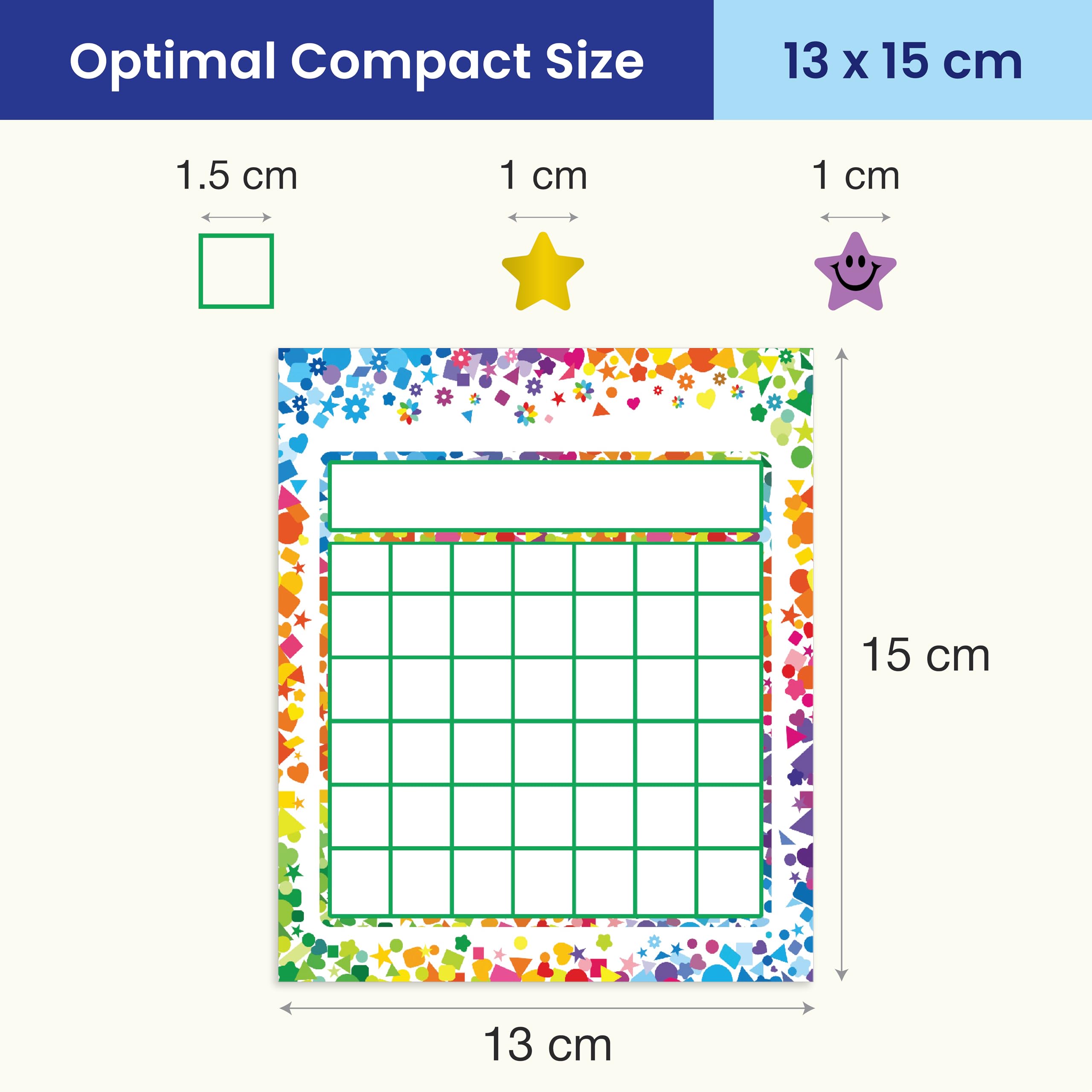 Reward Chart for Children Behaviour, 100 Charts with 3000 Star Stickers - Image 4
