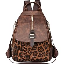 cute backpack Floral Printed Backpack Laptop Daypack Schoolbag Fashionable Outdoor Bag Versatile Casual cute Coffee, One Size