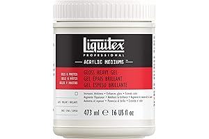 Liquitex Professional Gloss Heavy Gel Medium 473ml (16-oz) | Gives Your Art...