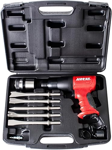 AIRCAT Herramientas neumáticas 5100-A martillo neumático compuesto de vástago de 0.401 pulgadas 3,000 BPM - Kit