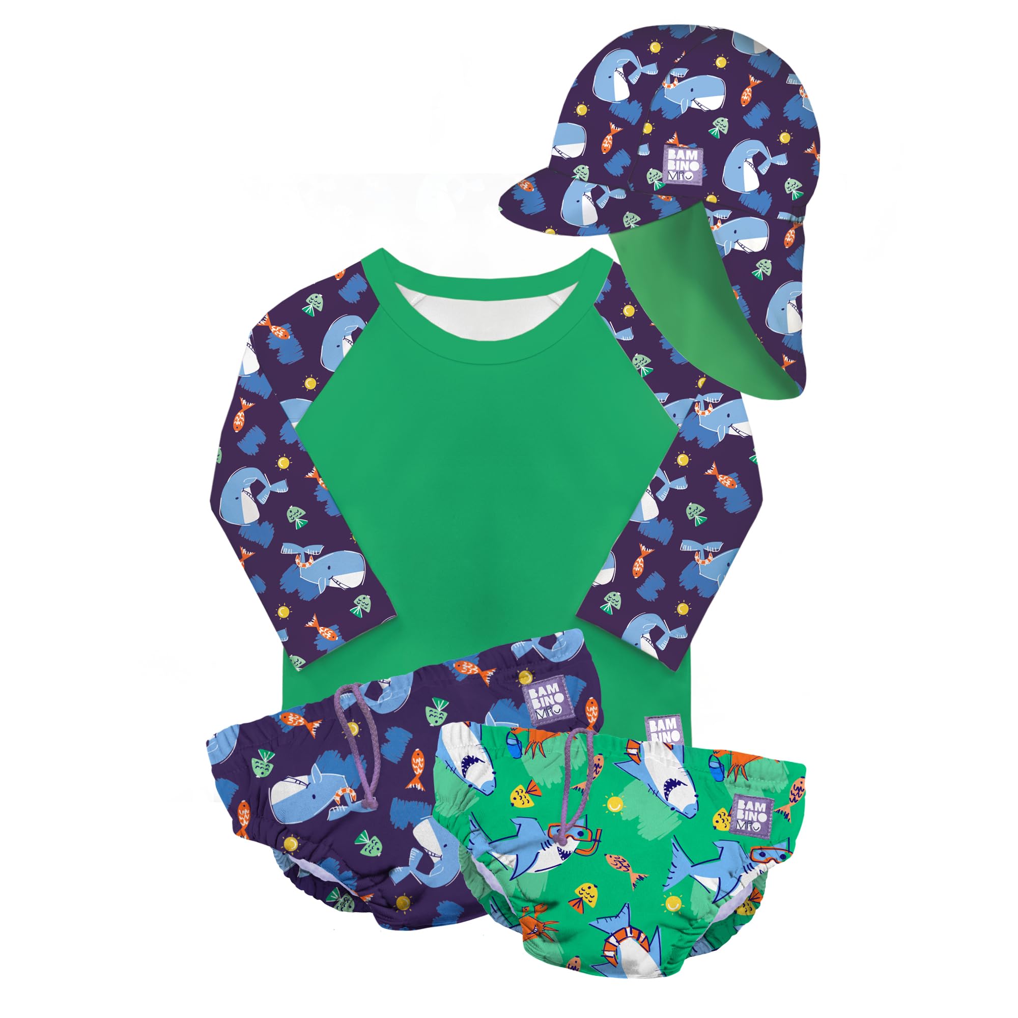 Bambino Mio Baleine Bleue Toddler Swim Nappy Unisex Baby