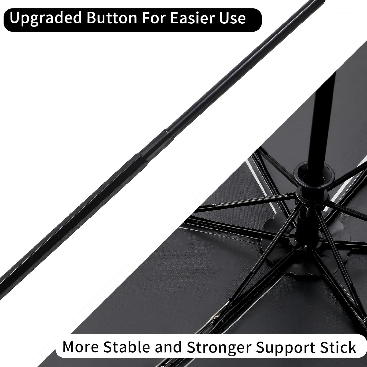 GAOYAING Compact Automatic Travel Umbrella with Case, Mini Small Folding Sun UV, Pocket Purse Umbrella - Image 8