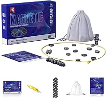 Tisch-Magnetspiel – Schach-Brettspiel Mit Magnetischer Wirkung, Schach-Set, Magnetisches Stein-Brettspiel, Pädagogisches...