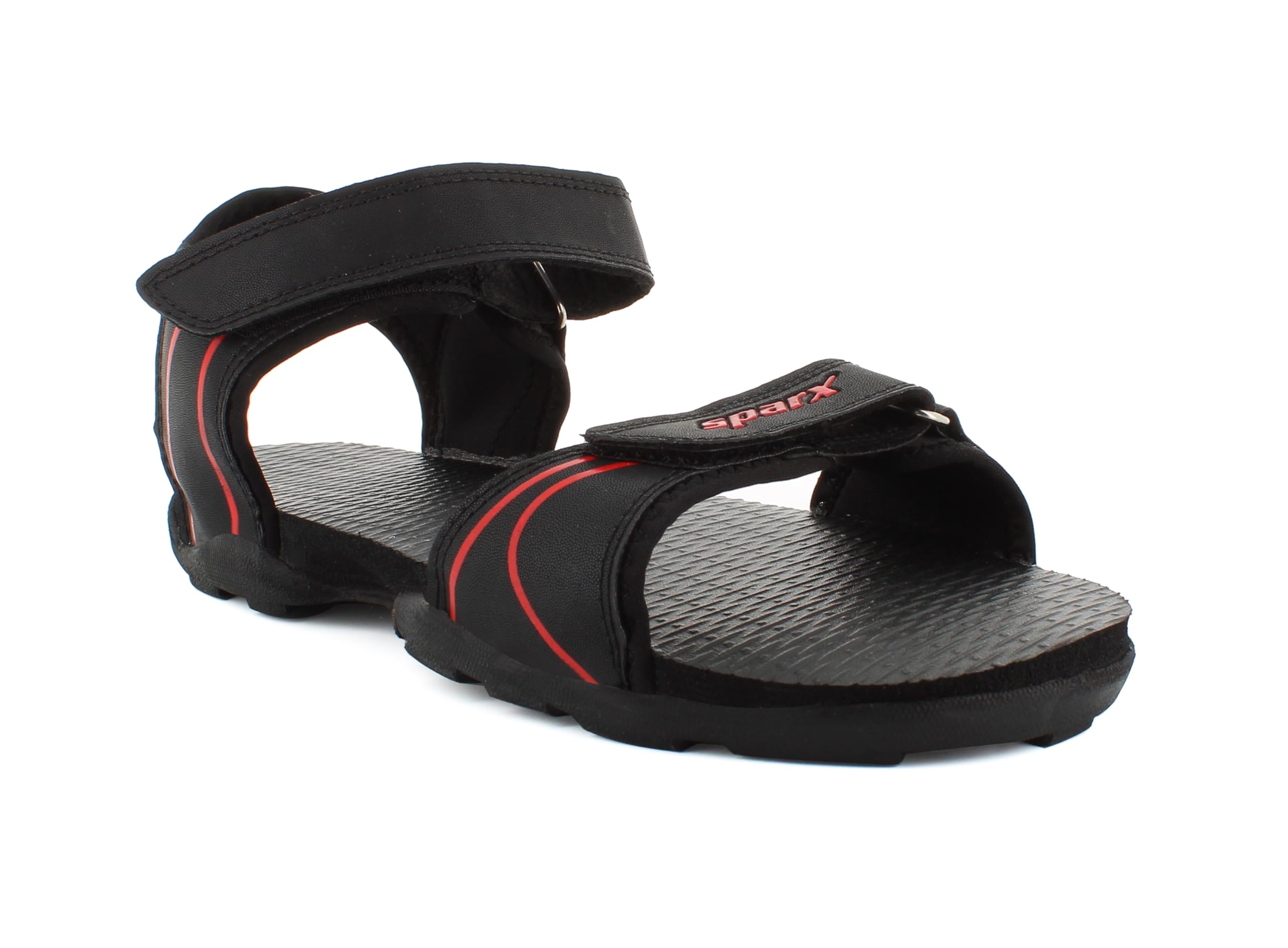 sparx Men's Sandal, BLACK RED,12UK,SS0703SBKRD0012-picture-25