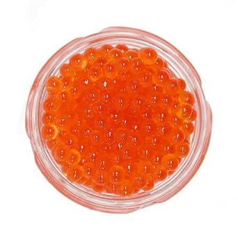Caviar Star Smoked Rainbow Trout Roe USA 2 oz Naturally Cold-Smoked Gourmet Trout Caviar No Liquid Smoke Hand-Packed