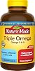 Nature Made Triple Omega 3 6 9 Suplementos, 150 Cápsulas Blandas | Suplemento de Ácidos Grasos Omega 3 Sin Pescado con Aceites de Linaza, Cártamo y Oliva, Apoyo a la Salud del Corazón, Suministro para 75 Días, Cápsulas Blandas, 150 Unidades (Paquete de 1) 1