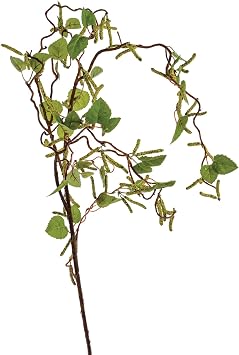 FloristryWarehouse Artificial Catkin and Leaf Branch Weeping 110cm/43 Inches