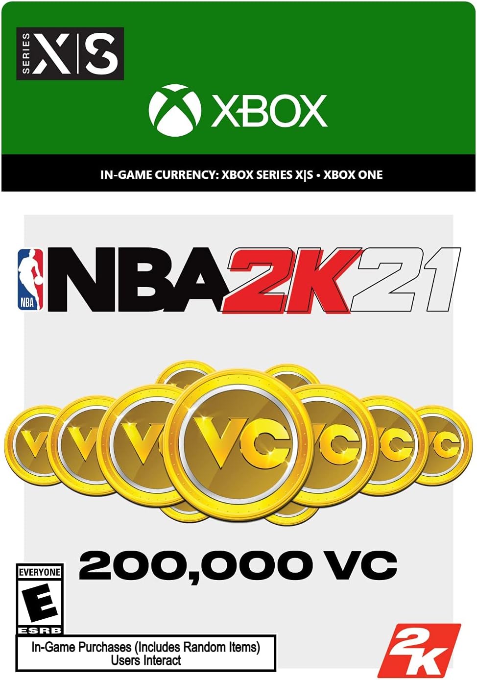 NBA 2K21 200,000 VC Xbox [Digital Code] Amazon.ca Video Games