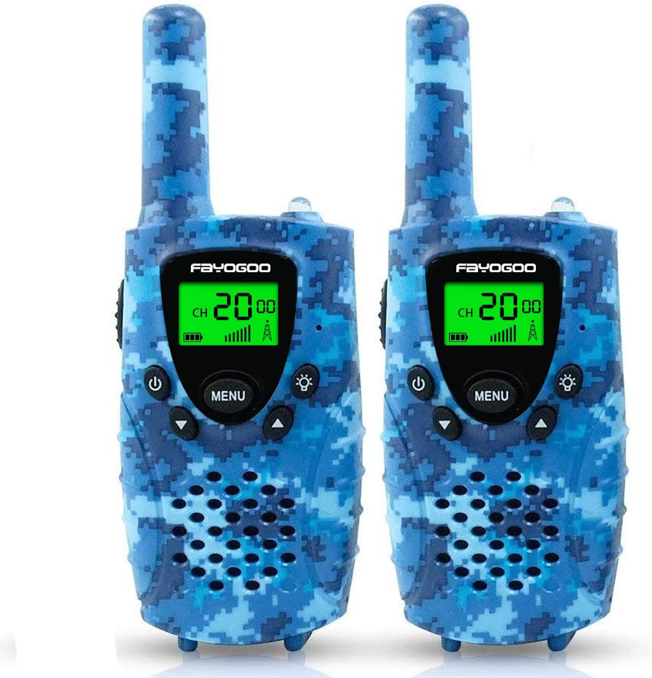 Walkie Talkies for Kids, 4 Miles Long Range Kids Walkie Talkies, Toys for 3-12 Year Old Boys and Girls, Great Xmas Birthday Gifts for Children, 22 Channels Toy Walkie Talkies with Flashlight