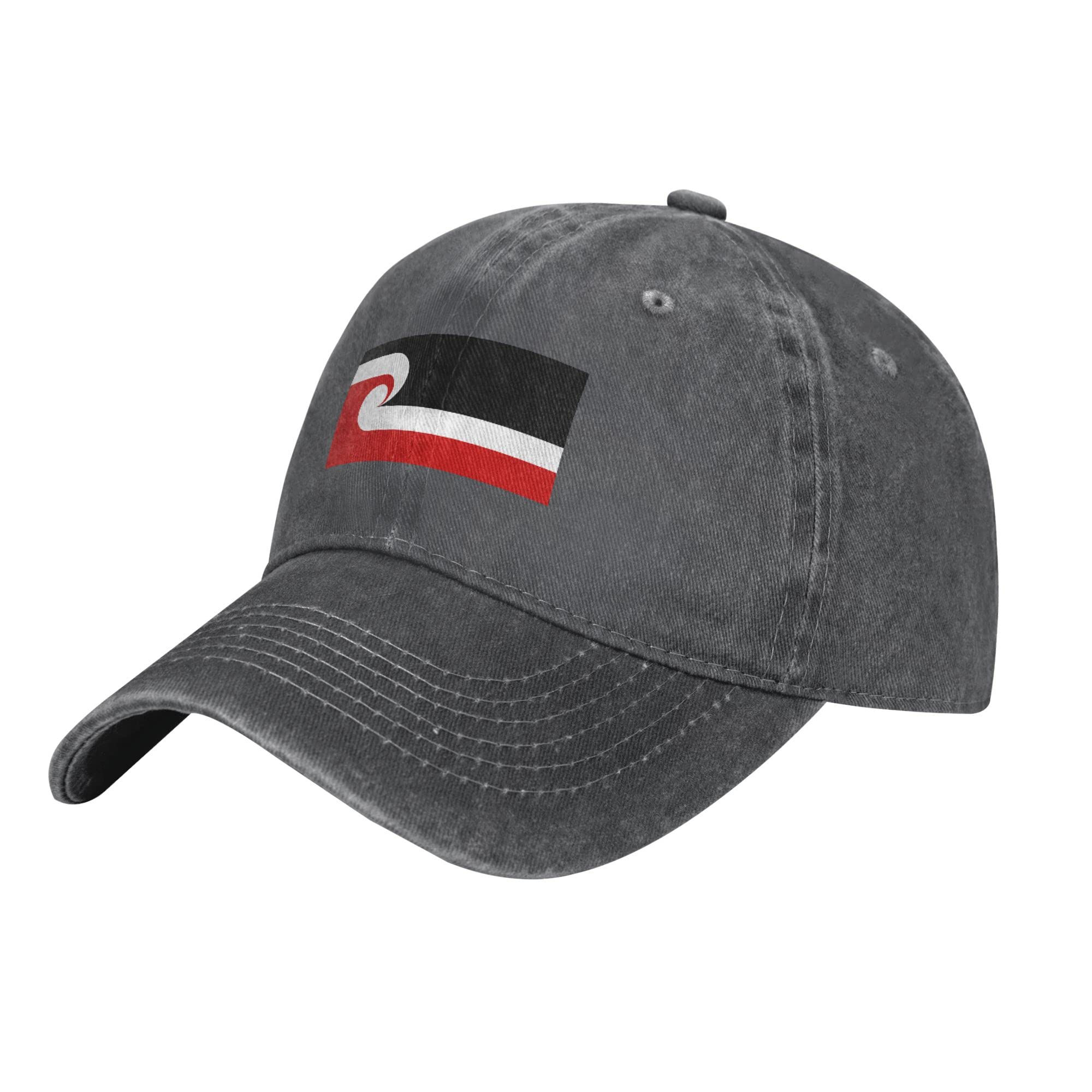Iubbki Unisex Deep Heather Tino Rangatiratanga Maori Sovereignty Movement Flag Hat Fashion Casquette For Men Women
