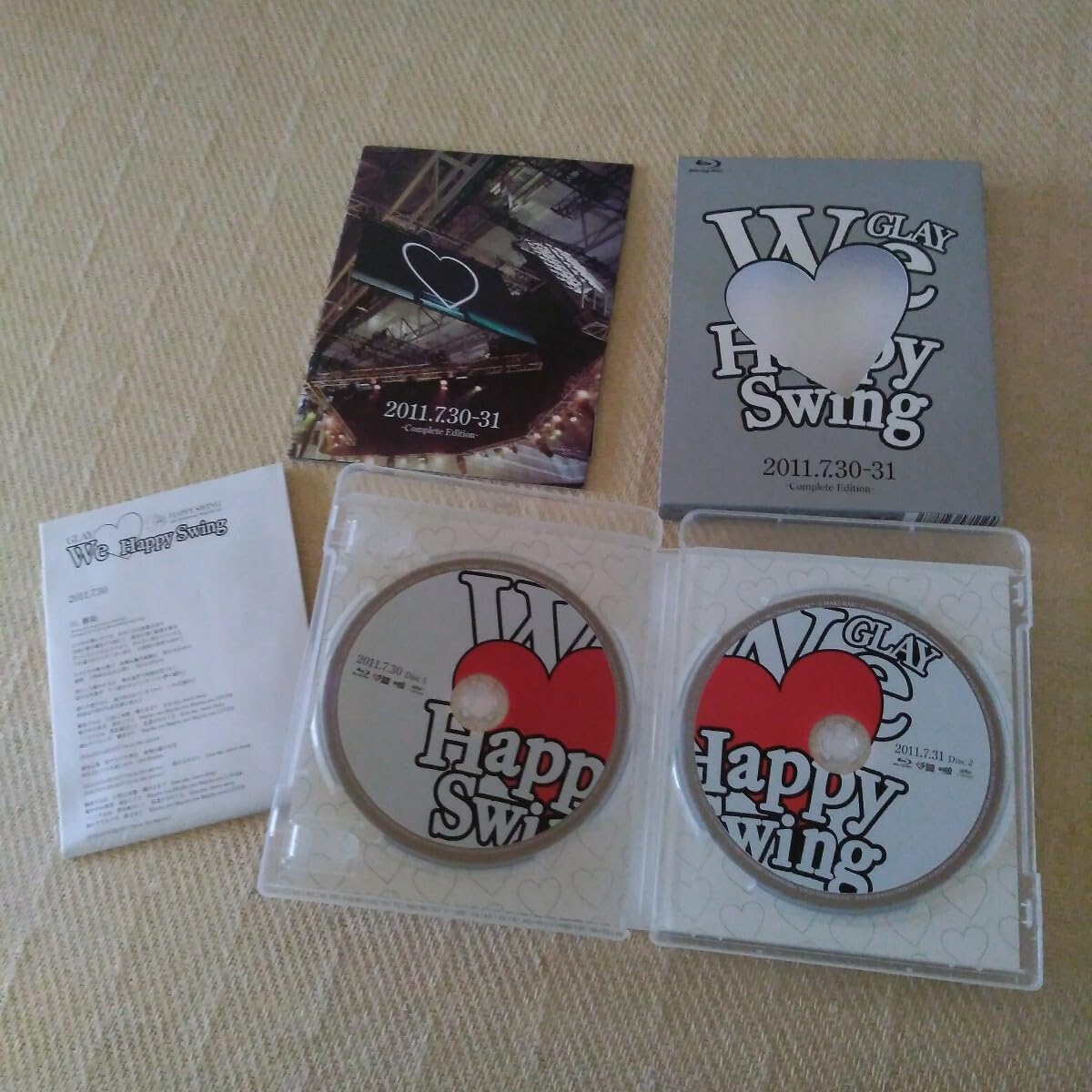 ファンクラブ限定GLAY WE LOVE ❤ HAPPY SWING DVD ファンクラブ限定GLAY WE LOVE ❤ HAPPY SWING DVD 商品詳細