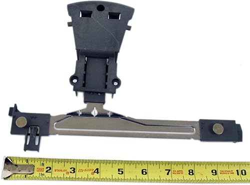 Miniatura 2 de Whirlpool W10740410 Ajustador del estante del lavaplatos, parte del fabricante del equipo original original (OEM) derecho