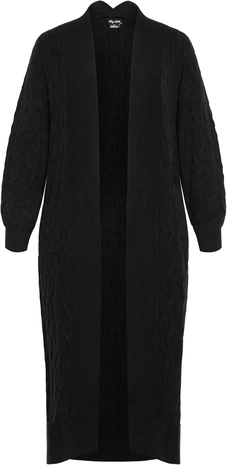City Chic Women's Plus Size Cardigan - Charissa - Image 5