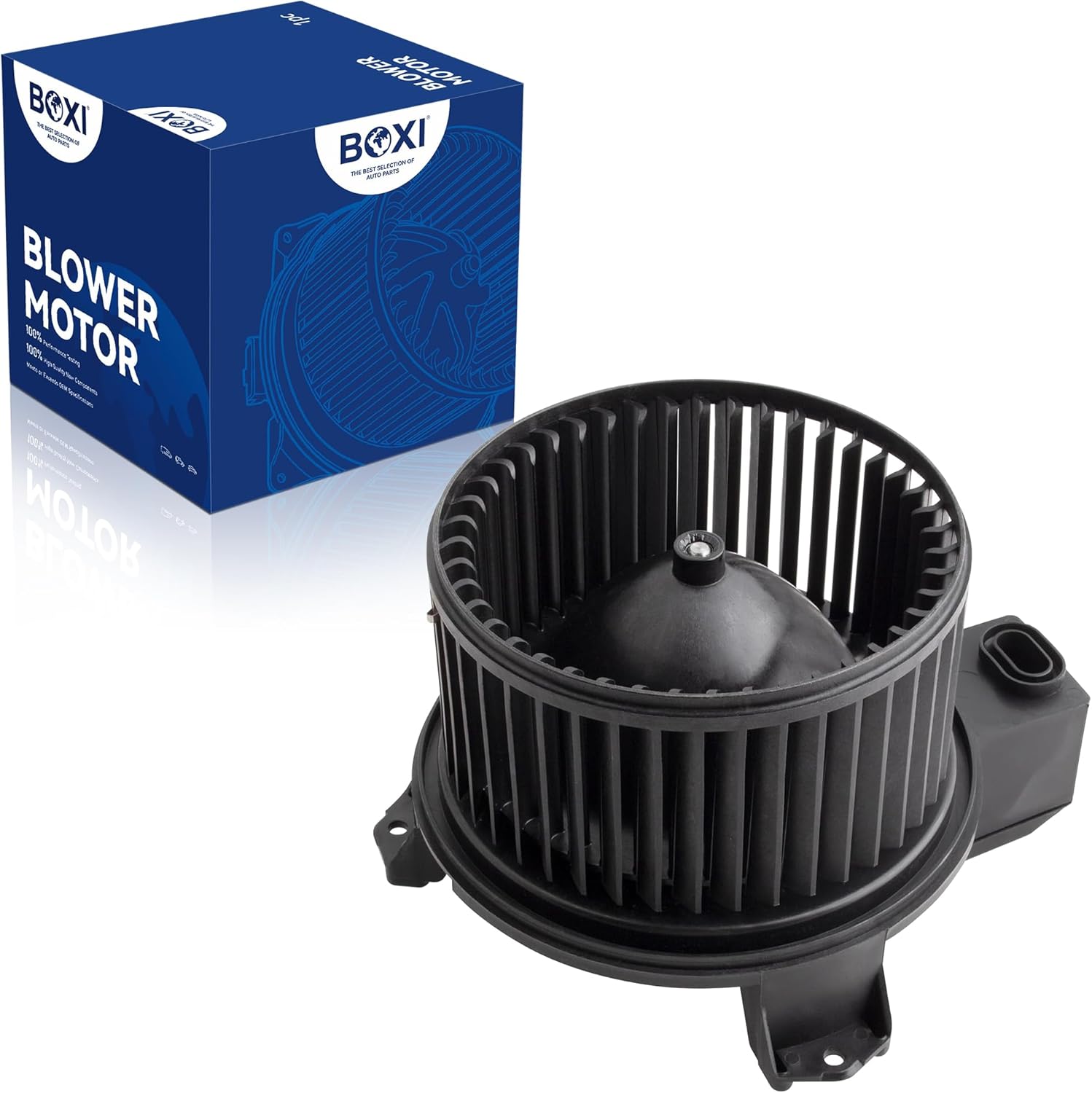 BOXI 700273 HVAC Heater Blower Motor Assembly Fits for Ford Mustang 2010 2011 2012 2013 2014 / Replaces PM9396 AR3Z19805B 7C3Z19805B 5R3Z19805A