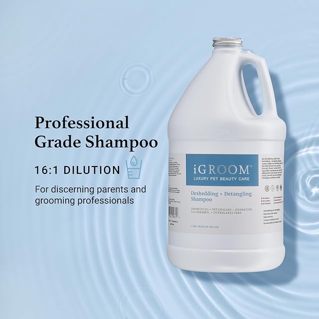 Foto 4 de 8 de iGroom Champú desenredante y desenredante para perros, cuidado de belleza de mascotas de lujo