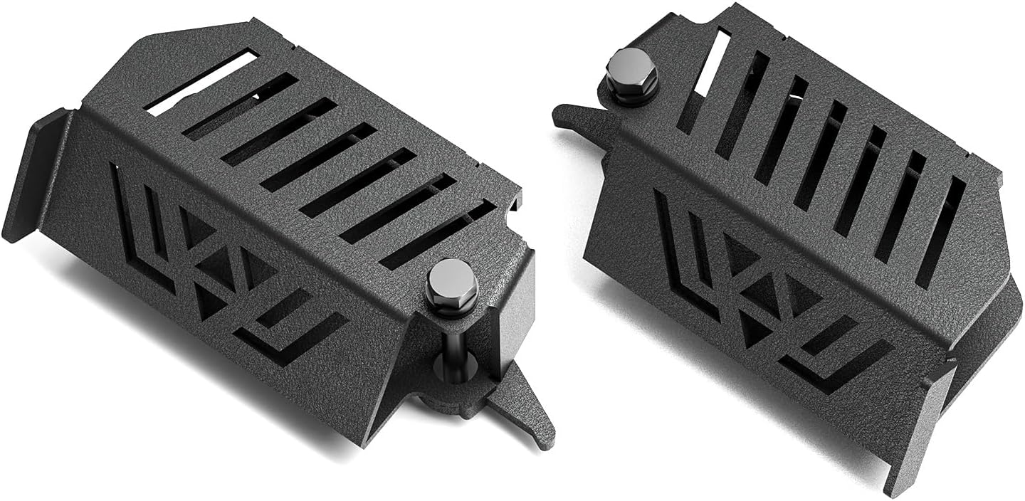 YZONA for Bronco Foot Pegs Compatible with 2021 2022 2023 2024 2025 2026 Ford Bronco 2/4 Door, Exterior Door Hinge Rest Pedals Foot Rest Kick Panel Accessories (2 PCS)
