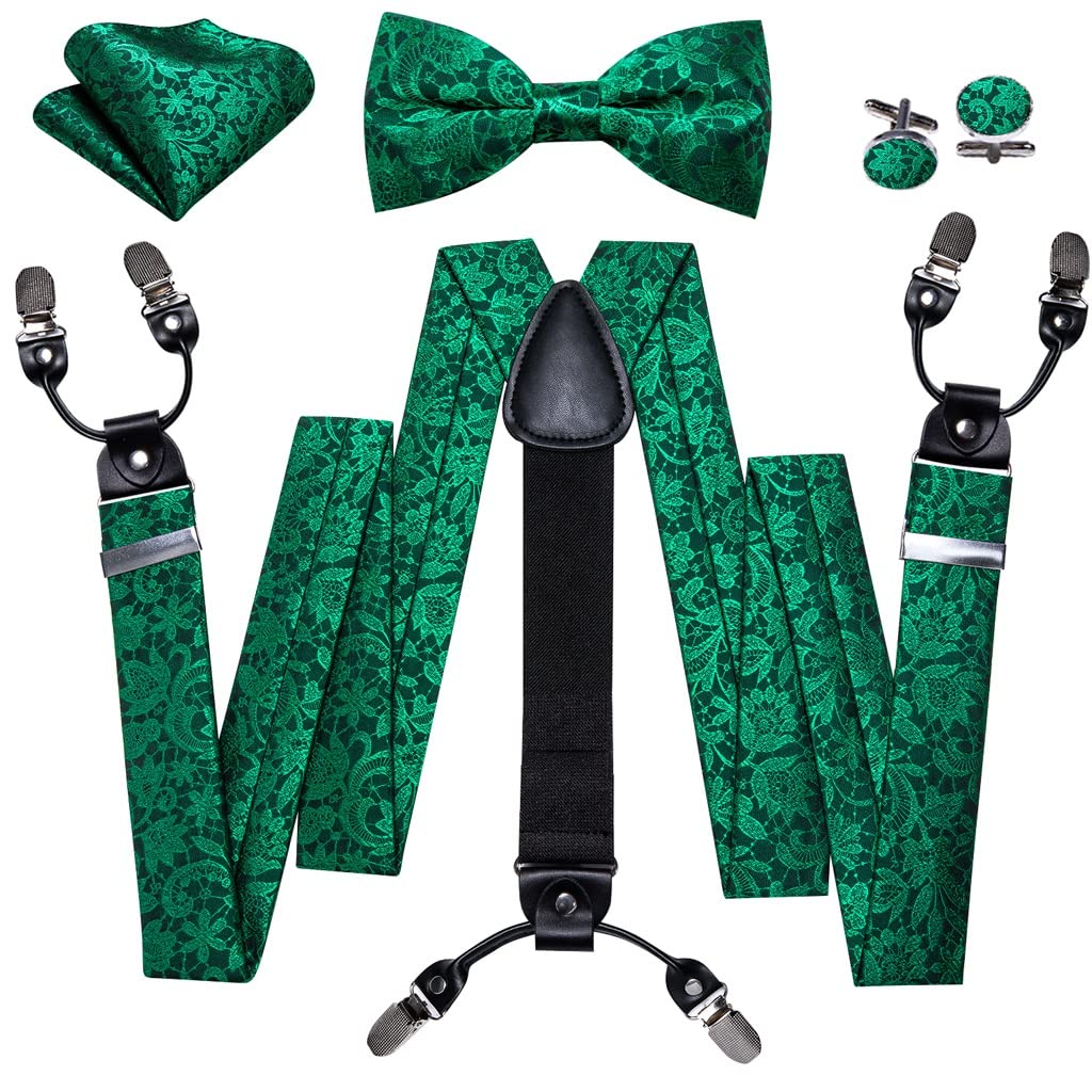 Bretelles Y 6 clips et noeud papillon pour costume de mariage et grandes cérémonies