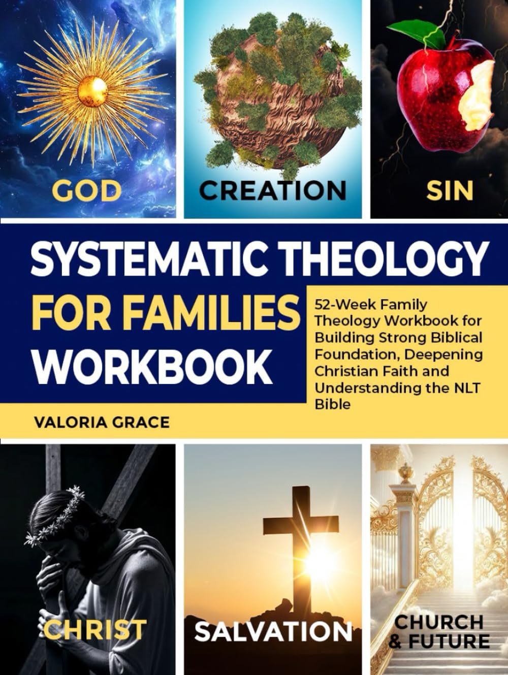 Systematic Theology for Families Workbook: 52-Week Family Theology Workbook for Building Strong Biblical Foundation, Deepening Christian Faith and ... the NLT Bible (Systematic Theology Series)