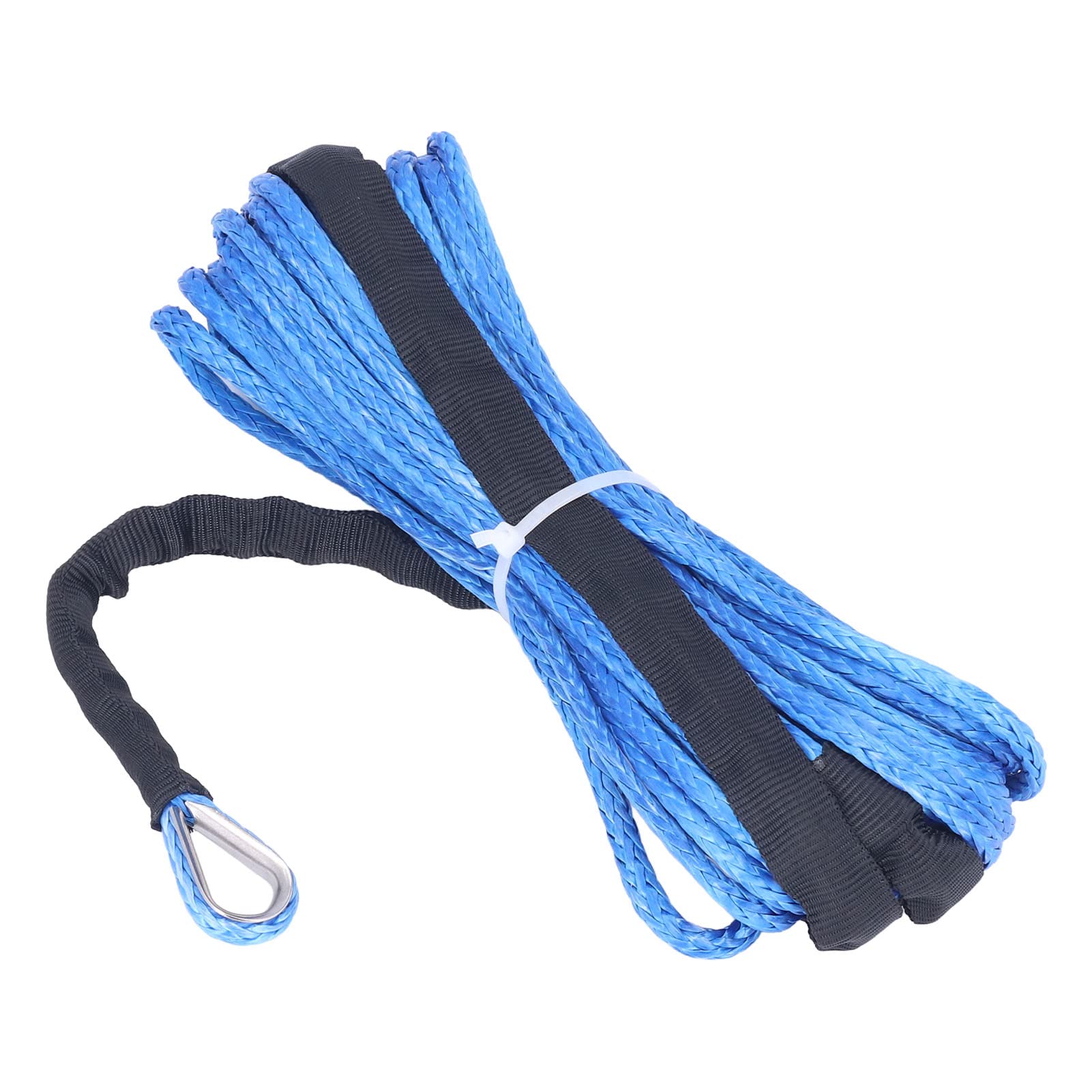 Corde de treuil 6mm x 15m en nylon pour VTT et camion sauvetage