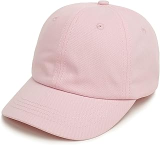 Gorra de béisbol para niños y niñas, gorra de béisbol, gorra de verano informal para el sol, gorra de béisbol, para hombres, niños, niñas, gorra de hip hop, color rosa claro, Rosa claro