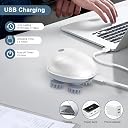 HOMEDELI Gifts for Men Women Electric Scalp Massager, Hair Kneading Massager, Smart Head Massage Scalp with 4 Massage Heads Deep Clean and Stress Relax, Body Massager for Muscles Shoulder Calf gallery image