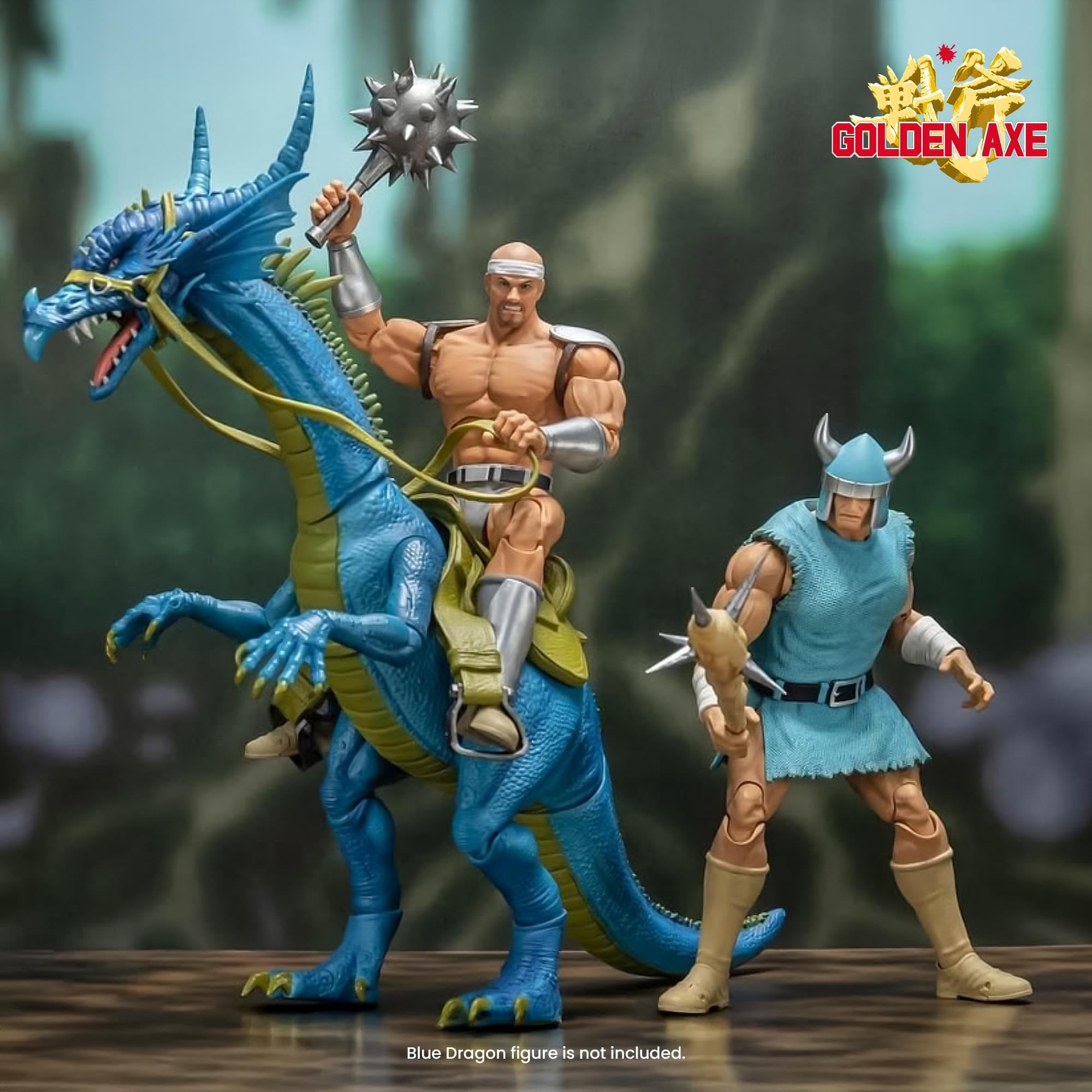 Testbrands Golden Axe Heninger & Long Moan 1/12 Scale Action
