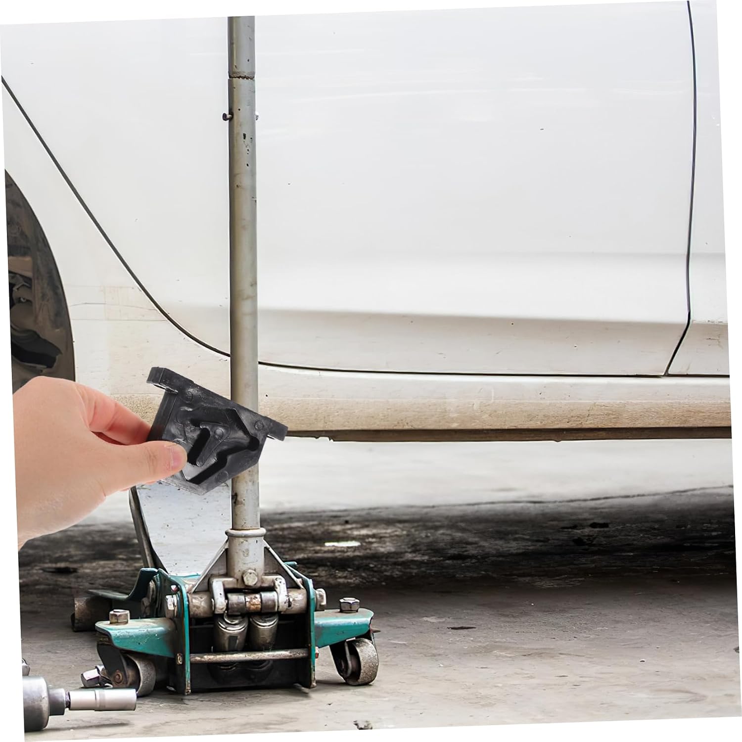 Tire Changer Accessories Tire Sealant Car Parts for Tire Machine Tire Changer Clamp Cover Coated Bead Keeper Tire Changer Tool Tire Changer Bead Clamp Wheel Repair Kit Black Metal
