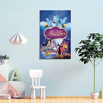 Amazon.co.jp: アラジン Aladdin 定番アニメ映画 ポスター (29