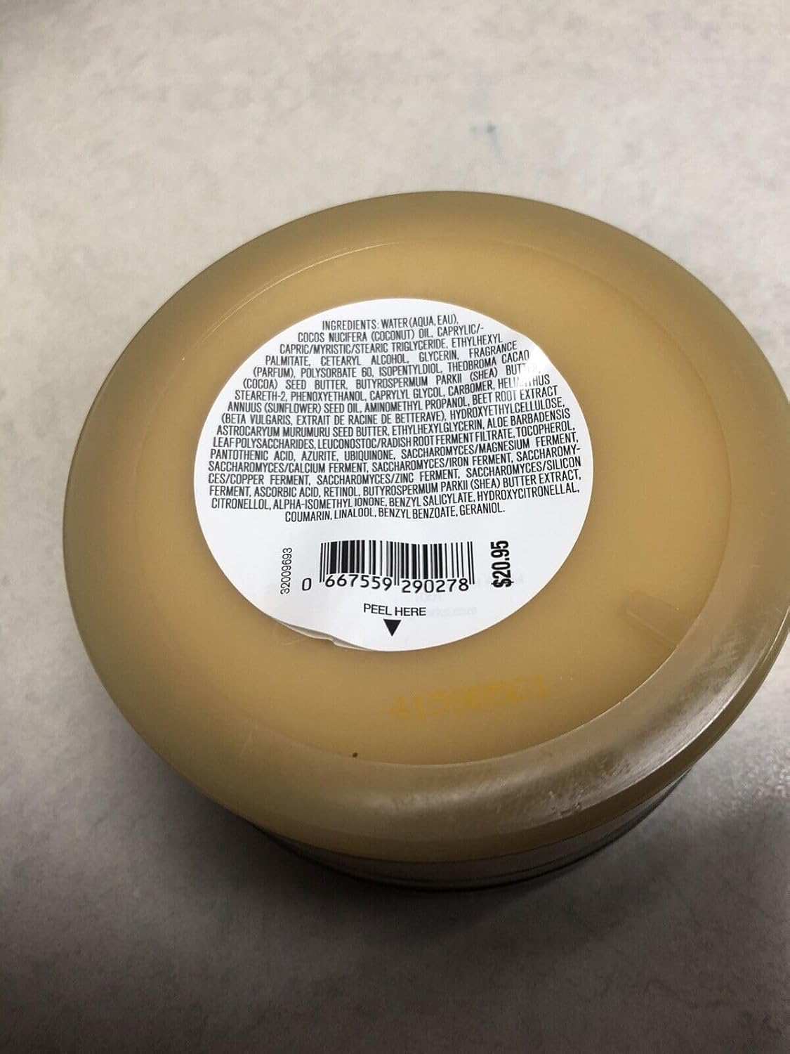 Coco Shea Honey Fragranced Rich Moisture Body Butter 6.5 oz bath body