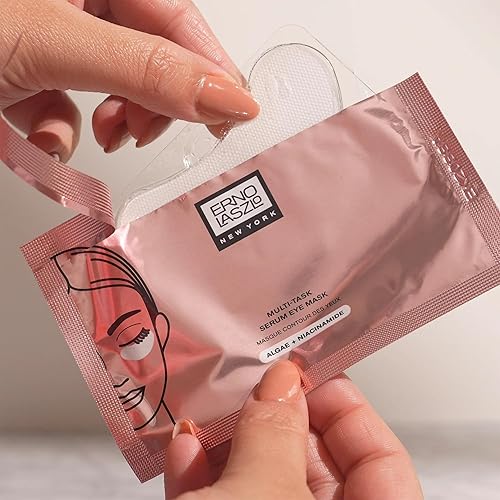 Miniatura 4 de Erno Laszlo Máscara de ojos de suero multitarea  Hidrata y nutre  Mejora las líneas finas y las ojeras  6 juegos de máscaras (0.15 onzas líquidas