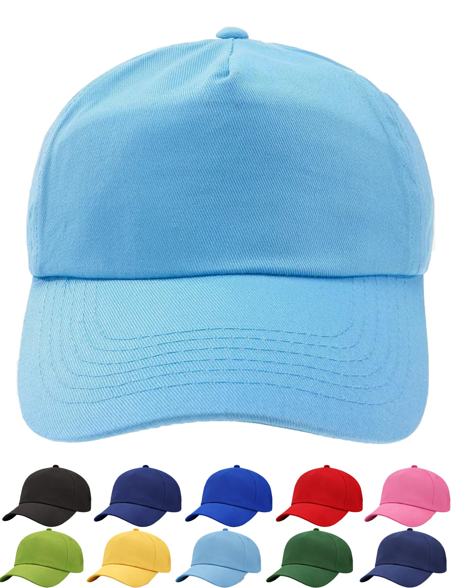 4Sold Boys Sky Childrens Kids Baseball Sun-Hat 50 Upf Cap Hat Girls