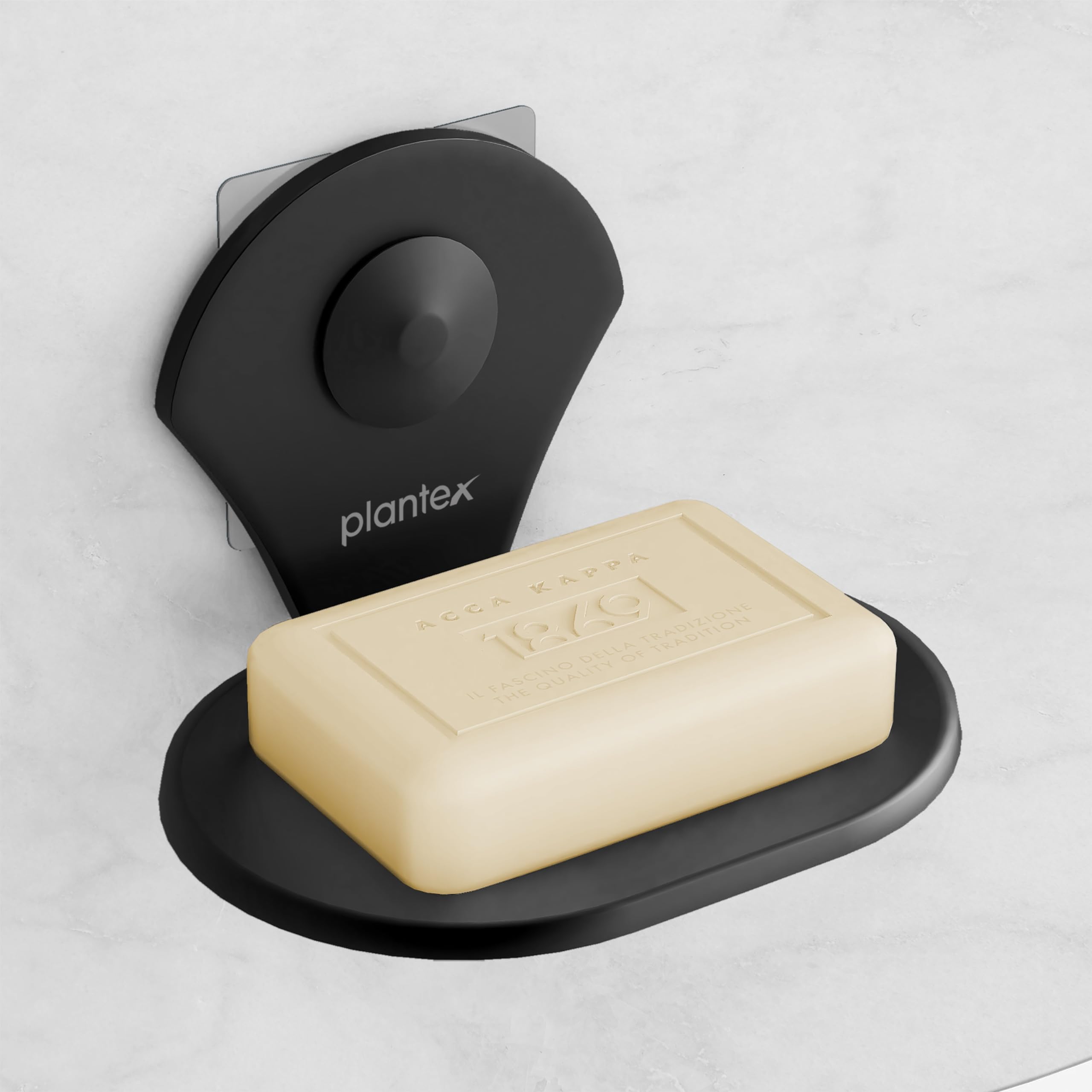 Plantex Royal Self-Adhesive Stainless Steel Soap Dish for Bathroom/Soap Case/Soap Stand/Bathroom Accessories - Powder Coated (Black) (B0CV5PR45C) Amazon Price History, Amazon Price Tracker