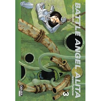 Battle Angel Alita - Perfect Edition 3 Neuausgabe der verfilmten Science-Fiction-Manga-Serie  ber einen weiblichen Cyborg - mit Farbseiten und Zusatzmaterial