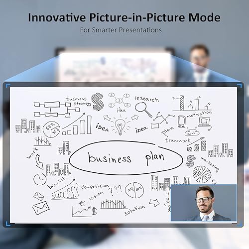 Miniatura 5 de NexiGo Iris, cámara web 4K AI con sensor Sony_11.8", memoria flash integrada, HDR, PiP, control estilo DSLR, enmarcadoseguimiento automático con FOV