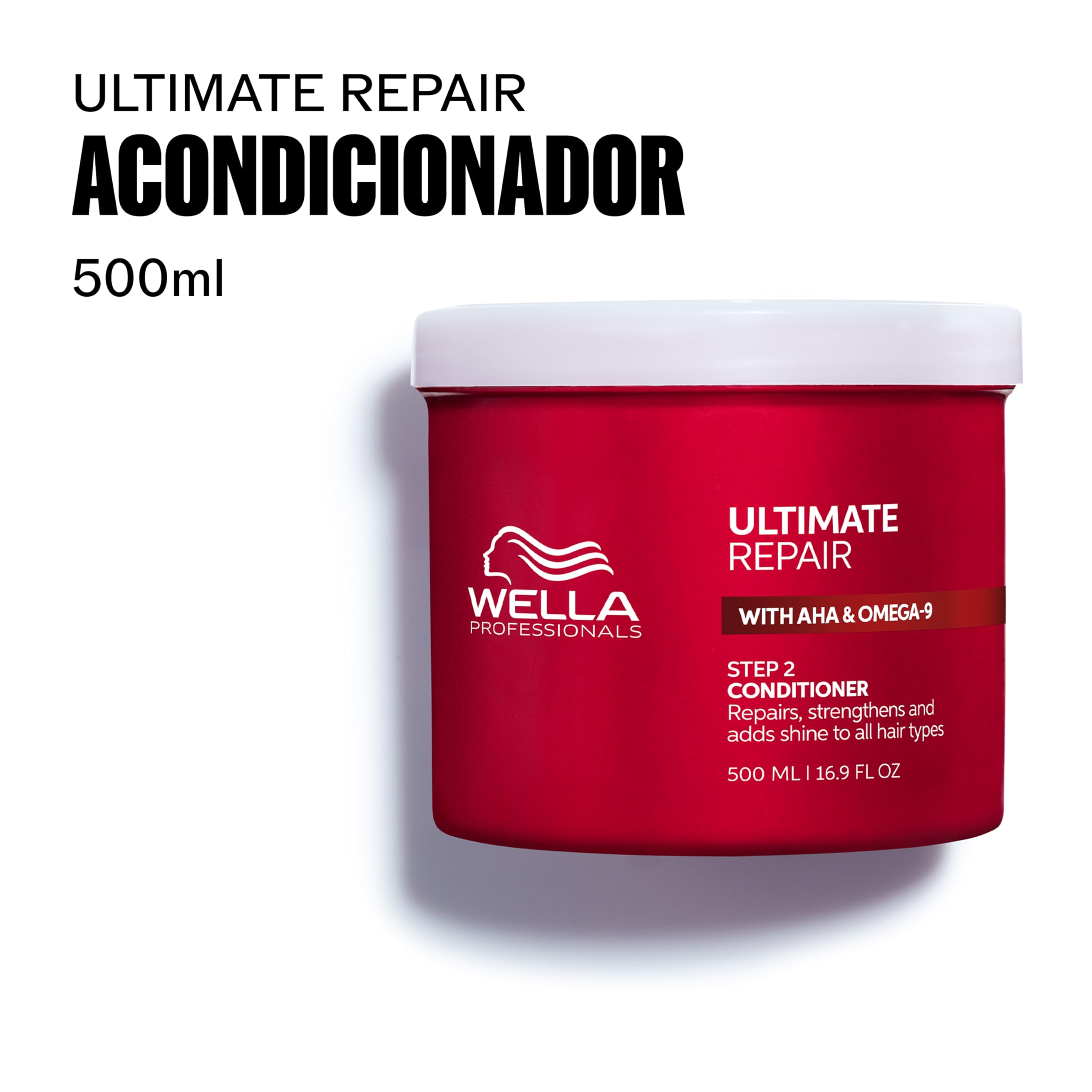 Wella Professionals Pack Ultimate Repair, Repara y Restaura el Cabello Dañado, Fortalece y Nutre, Champú 1L, Acondicionador 500 ml y Spray Tratamiento Miracle Hair Rescue 95 ml