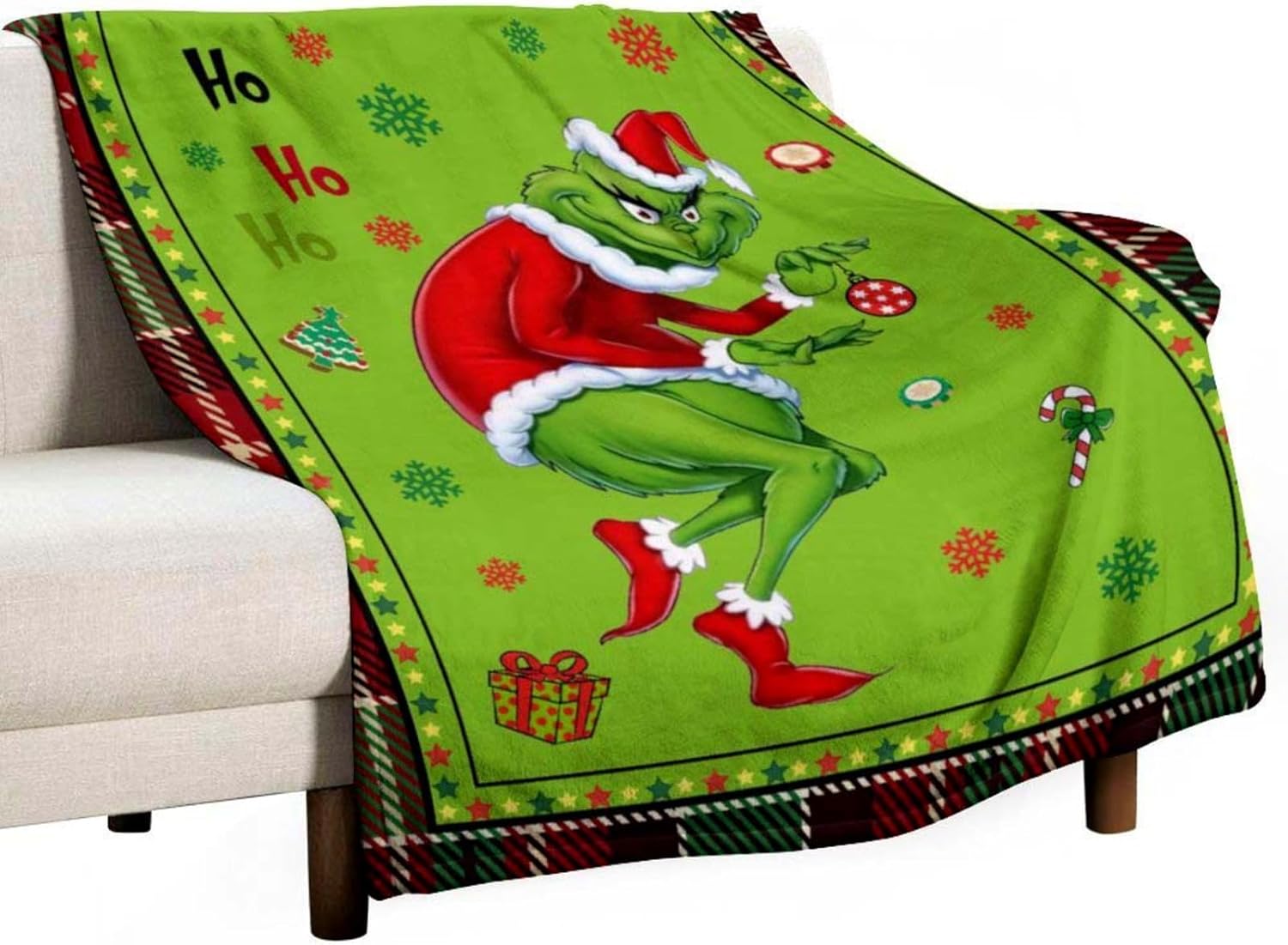 Anime Blanket Ultra Soft Flannel Blanket Holiday Christmas