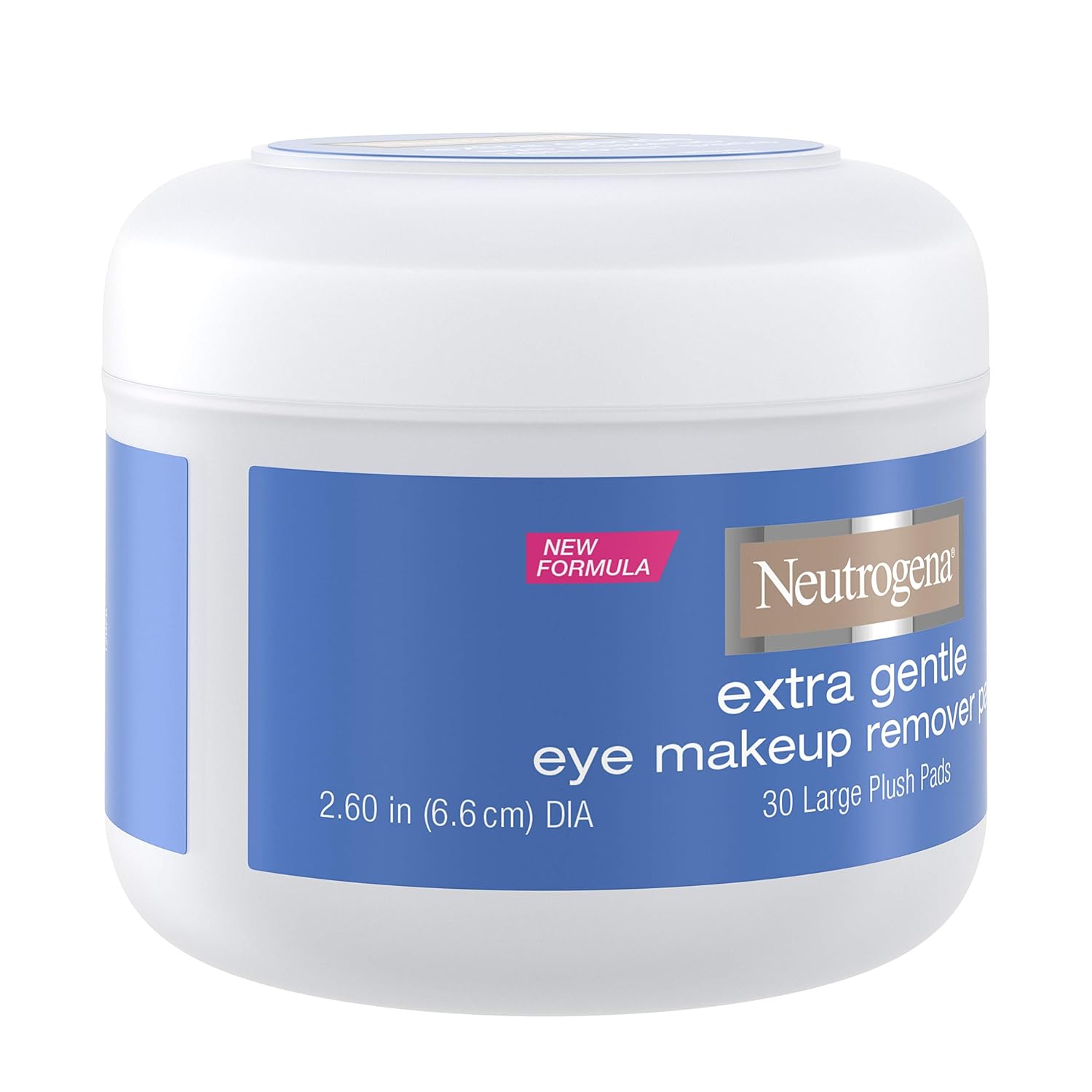 Neutrogena Eye Extra Gentle Makeup Remover Pads 30'S Jar (3 Pack) : Beauty & Personal Care