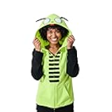 Invader Zim Gir Long Sleeve Men's Colorblock Cosplay Hoodie
