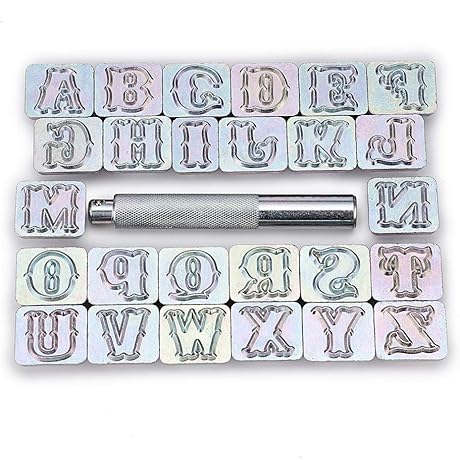 OwnMy Leather Letter Stamping Tools: Elevate Your Craft