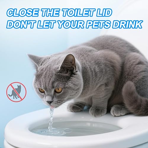 Miniatura 7 de KIISIISO Tabletas limpiadoras de inodoro 50 UNIDADES, limpiadores automáticos con blanqueador para la cisterna del inodoro, frescura duradera en el