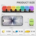 Extra Large Weekly Pill Organizer - Waterproof 7-Day Pill Box, Portable Vitamin & Supplement Case, Easy to Open Design, Ideal for Travel and Daily Medication Management
