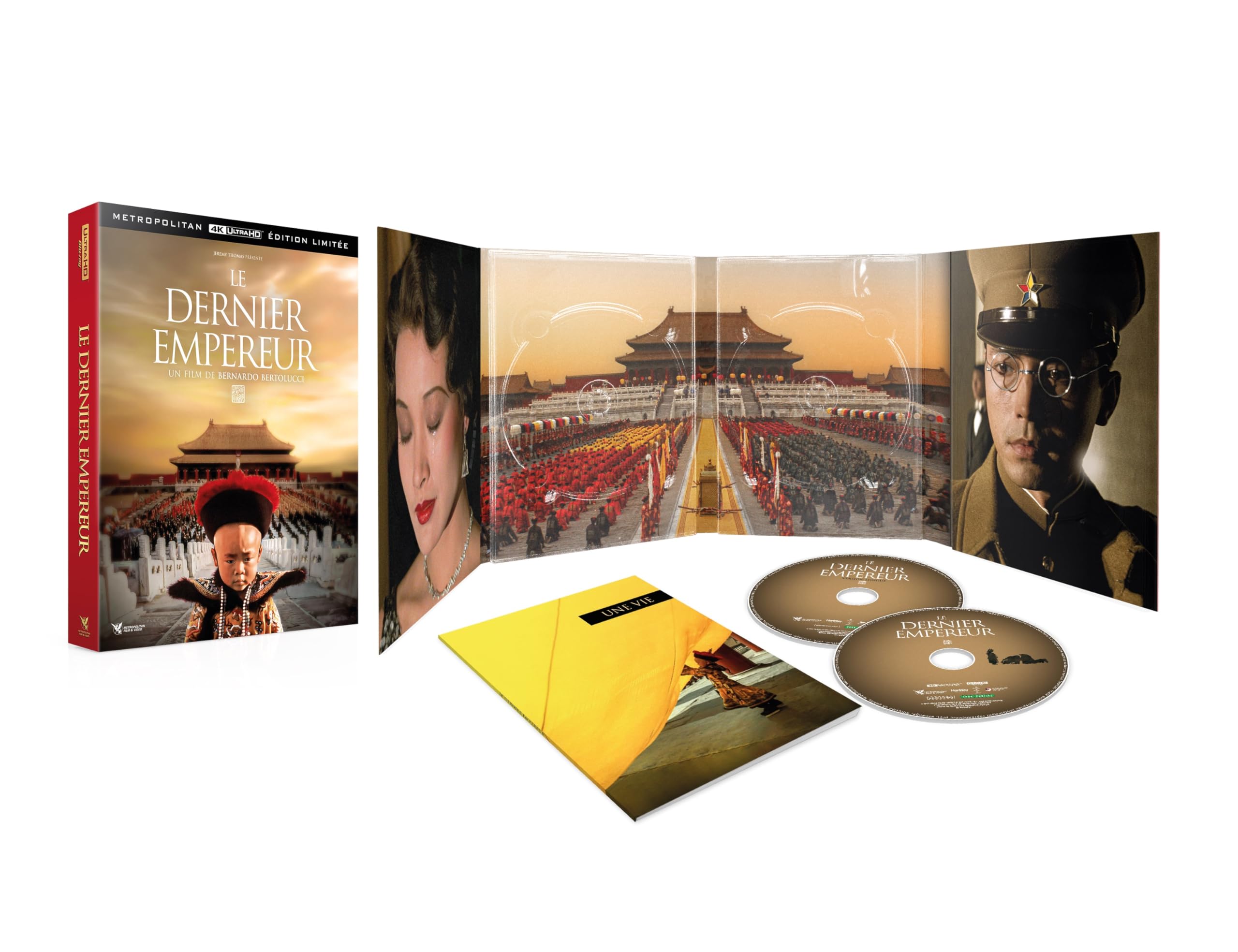 Le Dernier Empereur 4K UHD + LIVRET [Édition Digipack Collector Limitée]